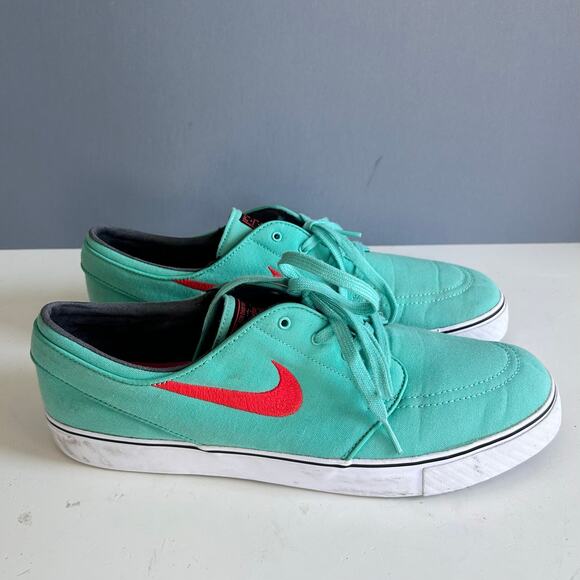Nike SB Zoom Stefan Janoski Sneaker Aqua Blue Size 13 Nike lace up EXCELLENT - Picture 5 of 12